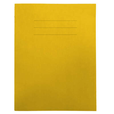 Exercise Book A4 Lined 48 Page Box 50 - Colour: Yellow