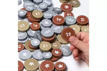 Wooden Play Money Gompels Care Education Supplies