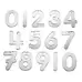 Mirror Numbers 14 Pack