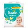Pampers Baby-Dry Nappies Size 7 58 Pack
