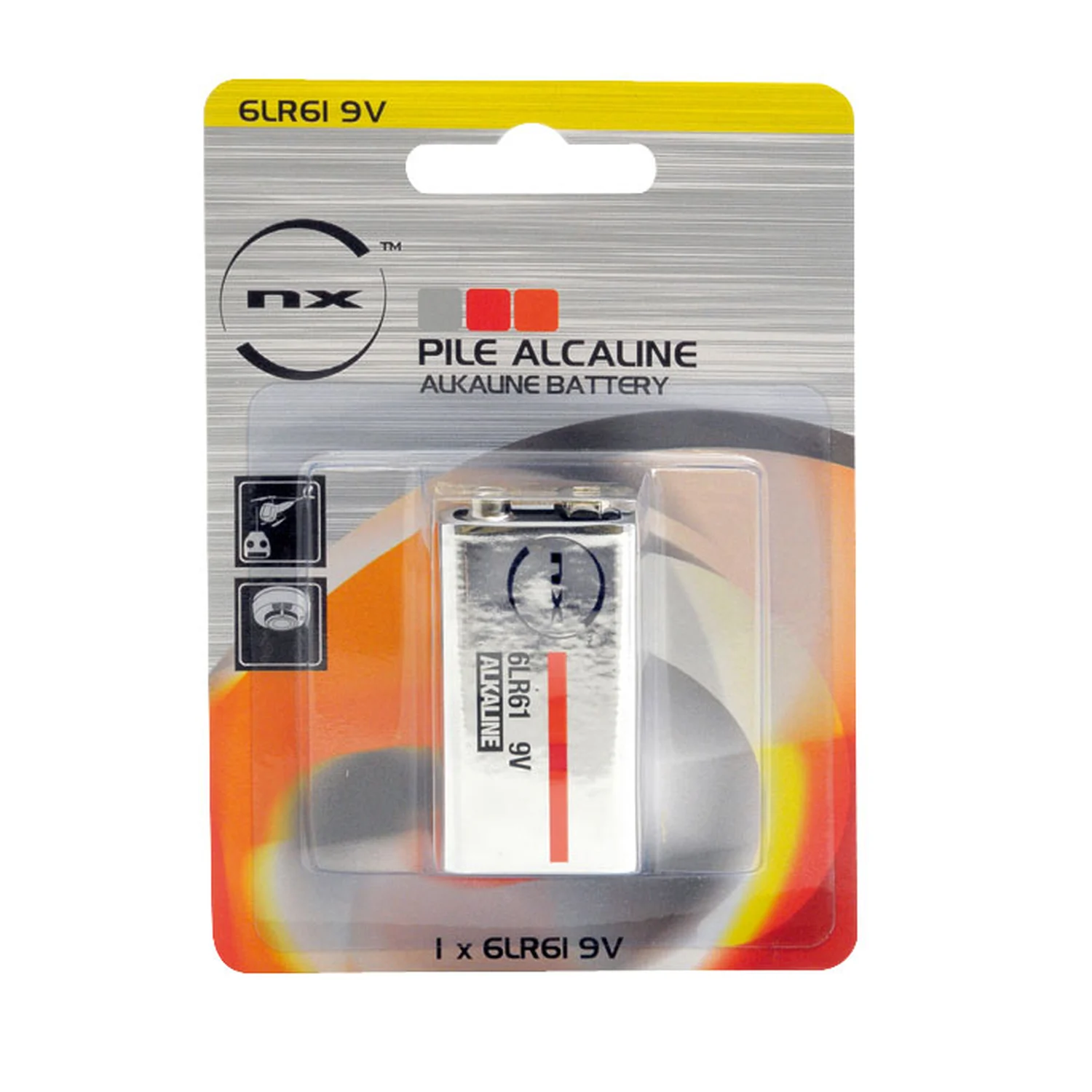 Size 9v Alkaline Battery G1p100