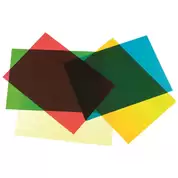 Colour Acetate Reading Sheets A4 5 Pack