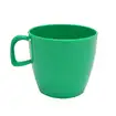 Harfield Polycarbonate Handled Cup 220ml Green 10 Pack G1p100