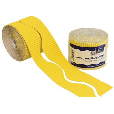 Border Roll 5.7cm x 7.5m - Colour: Yellow