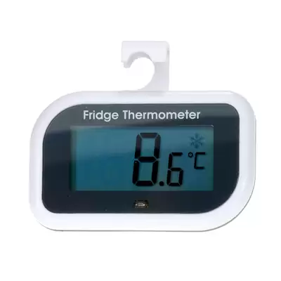 White Digital Fridge Thermometer