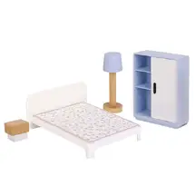 Olly and Oby Dolls House Furniture Bedroom