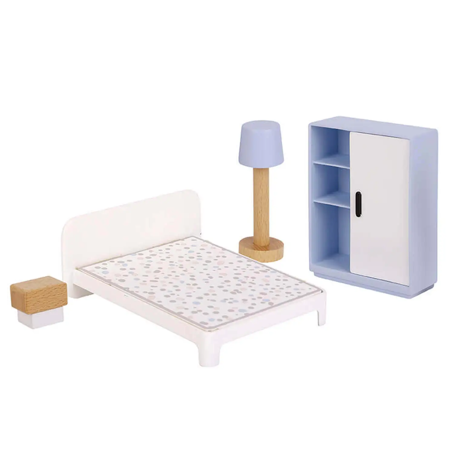 Olly and Oby Dolls House Furniture Bedroom