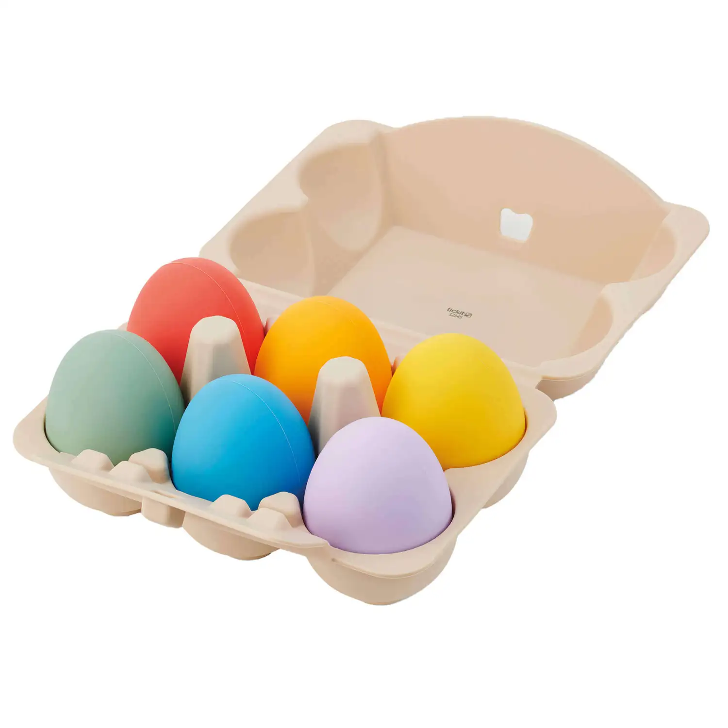 Silicone Rainbow Sensory Eggs