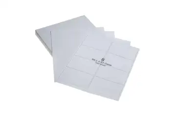 A4 Multipurpose Labels 8 Per Sheet 100 Pack