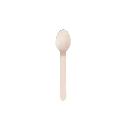 Wooden Cutlery 100 Pack - Type: Tea Spoons
