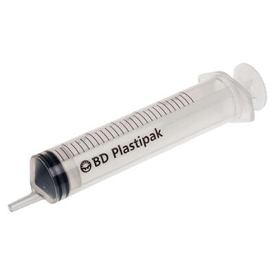 BD Plastipak Hypodermic Syringe Luer Slip Eccentric 60 Pack - Volume: 60ml