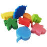Foam Leaves Assorted Pack of 8