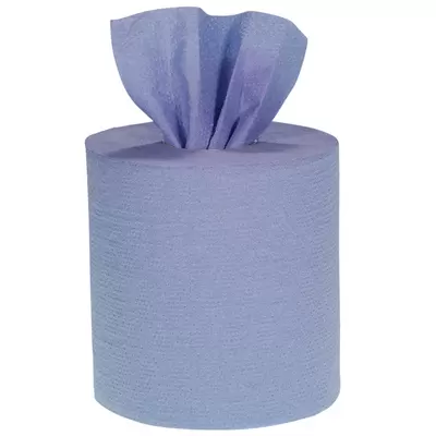 Soclean Centrefeed Blue Roll 400 Sheet 12 Pack