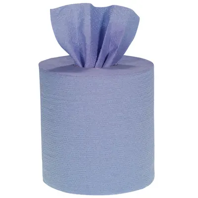 Soclean Centrefeed Blue Roll 400 Sheet 12 Pack G2p100
