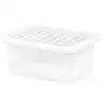 Wham Storage Box and Lid Clear 11 Litre