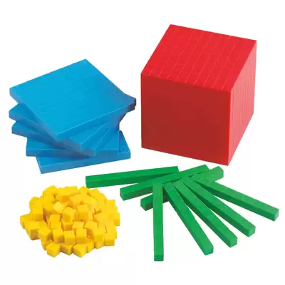Base Ten Set 121 Pieces