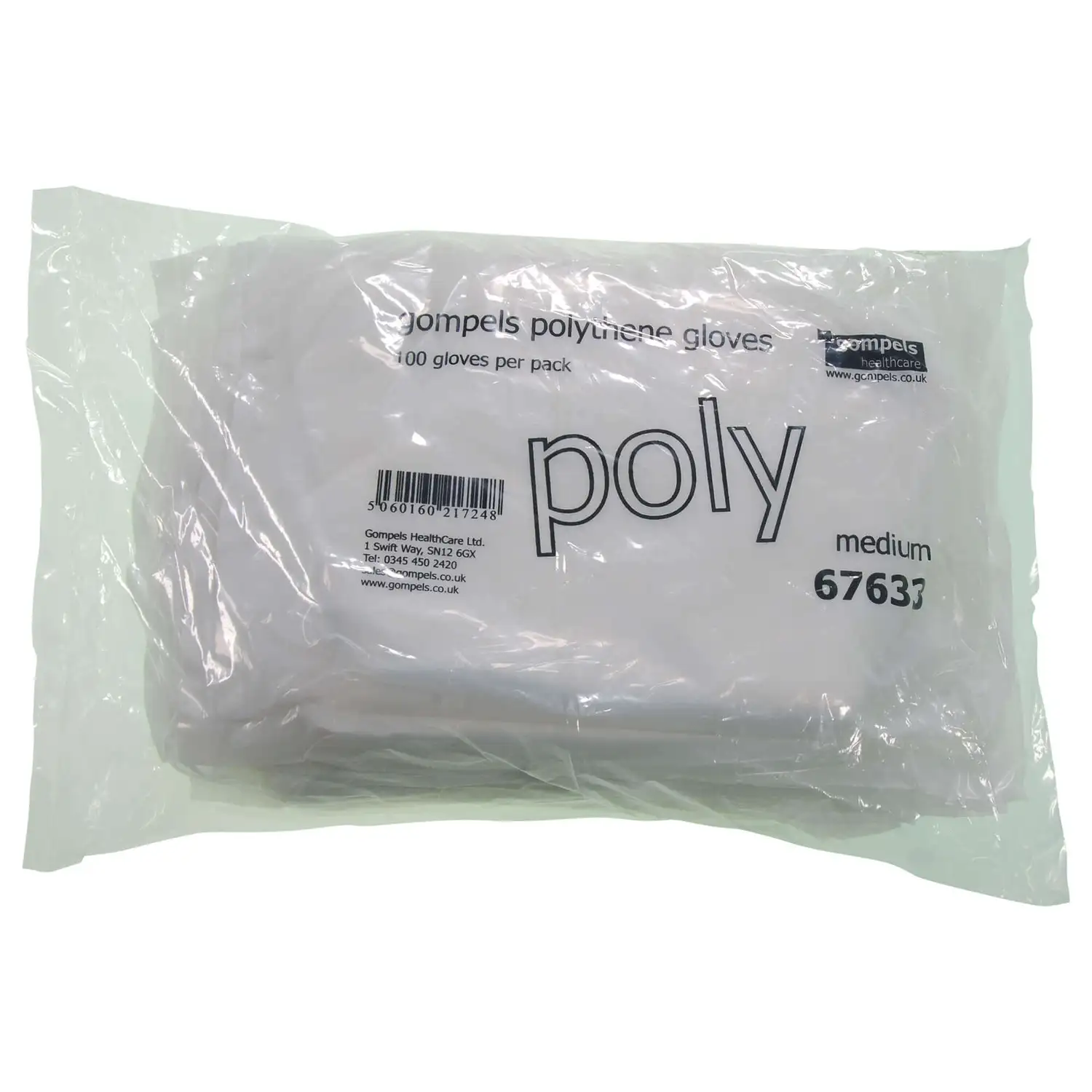 Proform Polythene Gloves Medium 1000 Pack G1p100