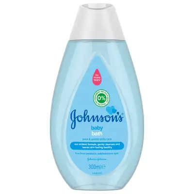 Johnsons Baby Bath 300ml 6 Pack G2p100