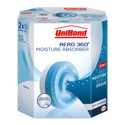 Unibond Aero 360 Humidity Device Refill Twin Pack Neutral