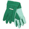 Childrens Gardening Gloves Pair Green