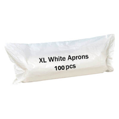 Proform Disposable Aprons Extra Thick Xl Roll 100 - Colour: White
