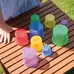 Translucent Colour Stacking Cups