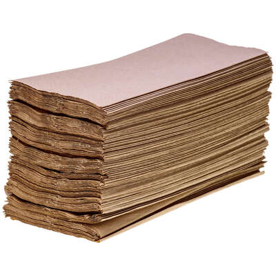 Soclean C Fold Natural Paper Towels 1ply 7200
