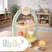 Olly and Oby Wooden Dessert Stand Set