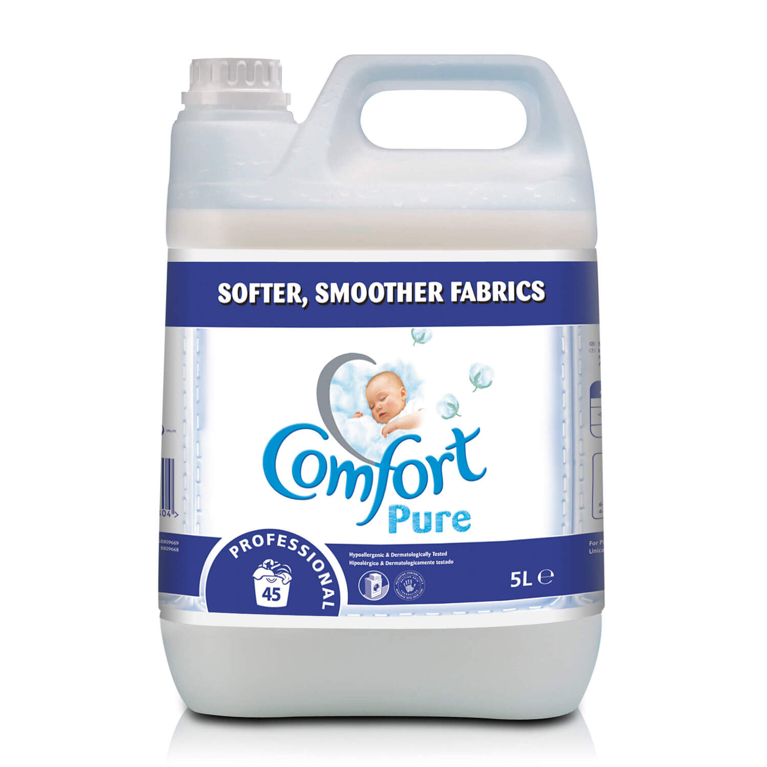 Comfort Pure Fabric Softener 5 Litre 2 Pack Gompels Healthcare