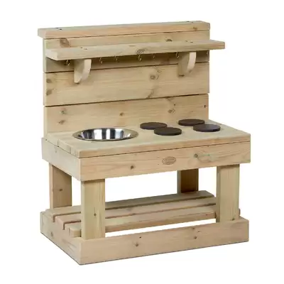 Wooden Mud Kitchen - Size: Small