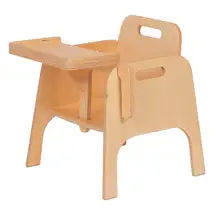 Wooden Sturdy Feeding Chair Size 00