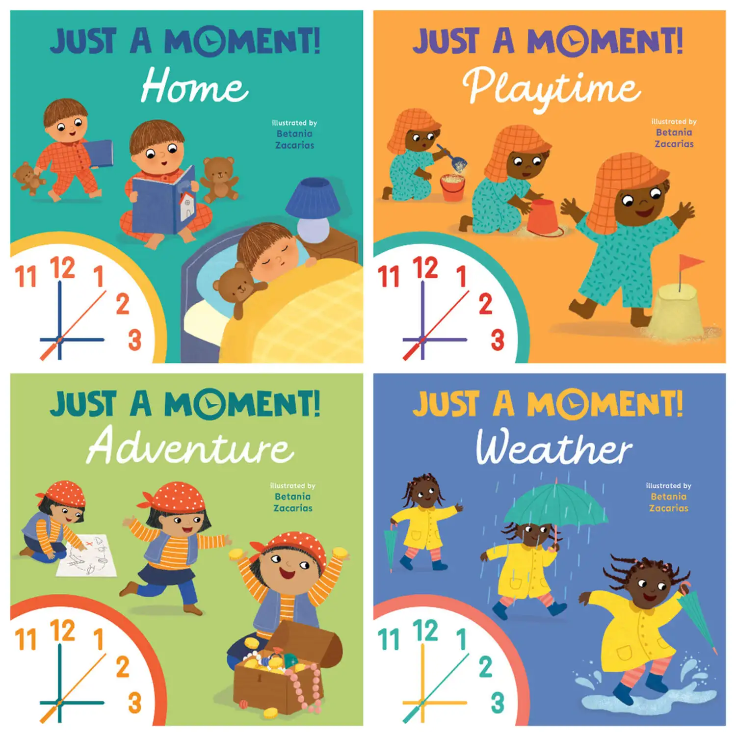 Just A Moment Books Assorted 4 Pack