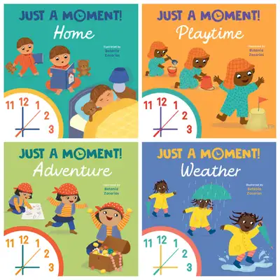 Just A Moment Books Assorted 4 Pack
