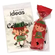 Cellophane Bags Elf 12 Pack