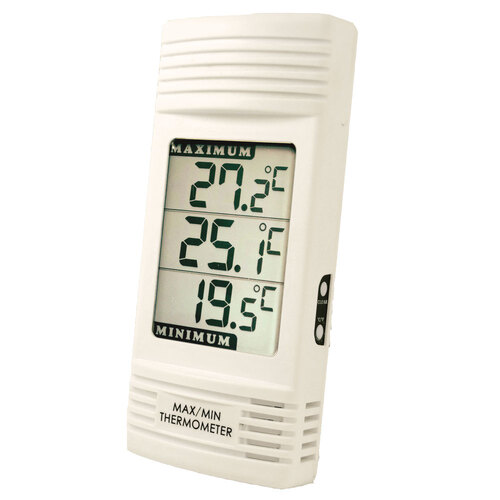 thumbnail interactive-video image 1 of Incubator Warehouse Egg-O-Meter Digital Egg Thermometer - Min/Max Memory, Celsius/Fahrenheit, Synthetic Egg Probe 1 of 4