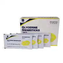 Lemon Glycerine Swabsticks 3 x 25 Pack G2p100