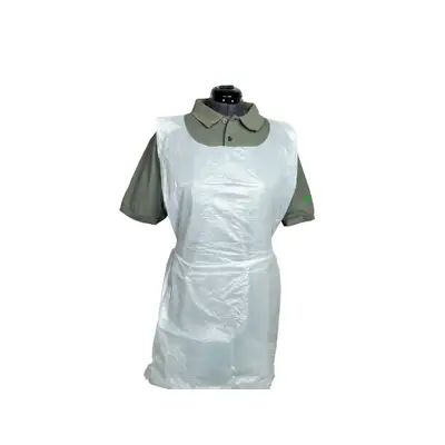 Proform Disposable Polythene Aprons On A Roll White 200 Pack G2p100