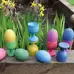 Rainbow Wooden Eggs