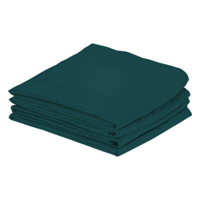 Fire Retardant Bedding Set Jade Green - Type: Pillowcase Pair 4 Pack