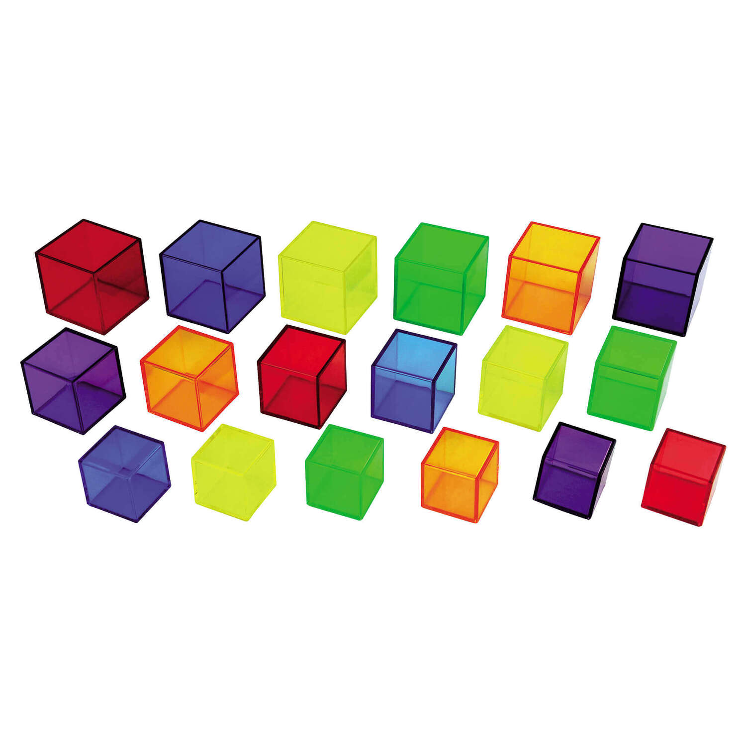 Translucent Cubes Assorted - Gompels HealthCare