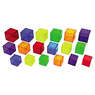 Translucent Cubes Assorted 54 Pack
