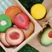 Sensory Play Fruit Stones 8 Pack