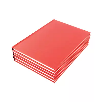 Manuscript Book Hard Back A5 Red 160 Pages