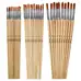 Artyom Hog Brushes Long Round Size 4 6 and 10 30 Pack