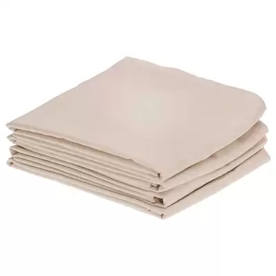 Fire Retardant Bedding Set Latte - Type: Pillowcase Pair 4 Pack