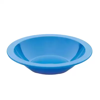 Harfield Polycarbonate Narrow Rimmed Bowls 173mm 10 Pack - Colour: Blue
