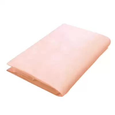 Sleepknit Single Fitted Sheet Flame Retardant 30 Pack - Colour: Peach