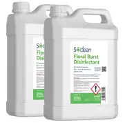 Soclean Floral Burst Disinfectant 5 Litre 2 Pack