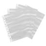 Writy Extra Thick Punched Pockets 50 Micron Clear 100 Pack