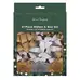 Christmas Ribbons and Bows Gold and Silver 21 Pack